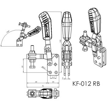 KF-012 RB - Acier ou Inox