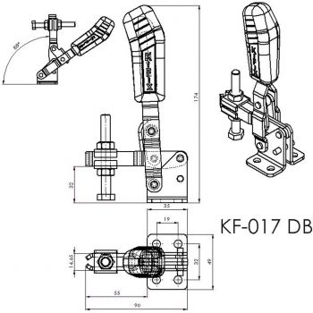 KF-017 DB - Acier ou Inox