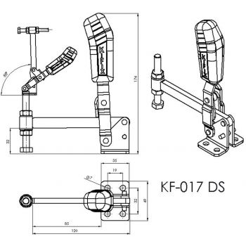 KF-017 DS - Acier ou Inox