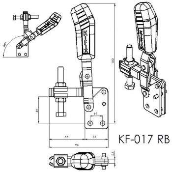 KF-017 RB - Acier ou Inox