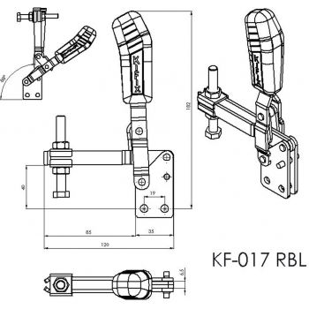 KF-017 RBL - Acier ou Inox