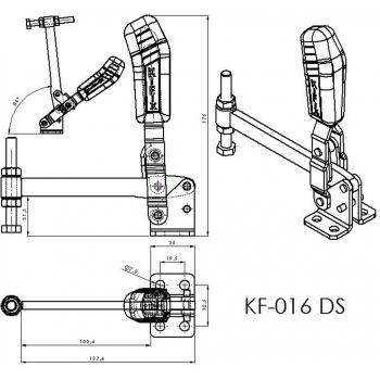 KF-016 DS - Acier ou Inox
