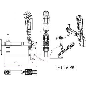 KF-011 DB - Acier ou Inox
