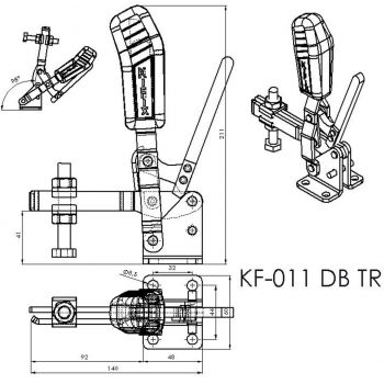 KF-011 DBL - Acier ou Inox