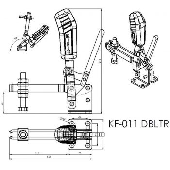 KF-011 DBL TR - Acier Ou Inox