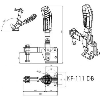KF-111 DB - Acier ou Inox