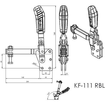 KF-111 RBL - Acier ou Inox