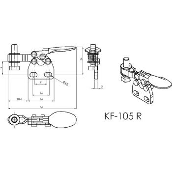 KF-105 R - Acier ou Inox