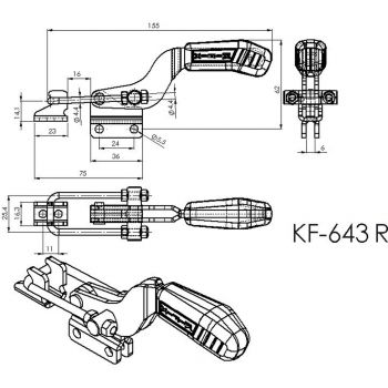 KF-643 R - Acier ou Inox