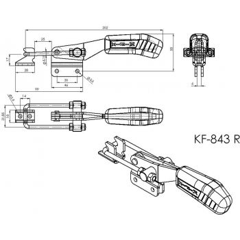 KF-843 R - Acier ou Inox