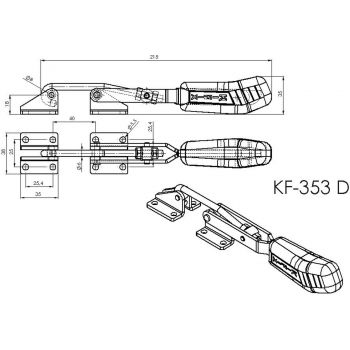 KF-353 D - Acier ou Inox